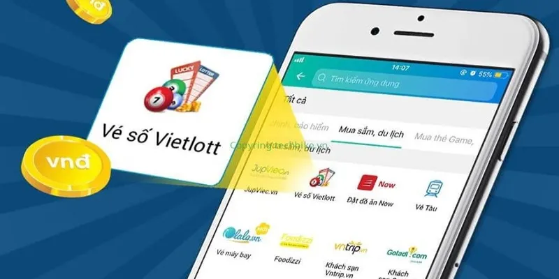 Mua vietlott online ở đâu